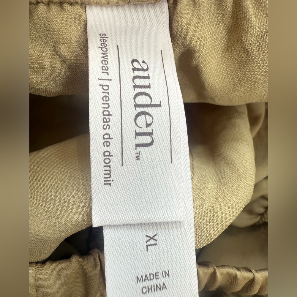 Target Women's Beige Wide-Leg Pajama Pants XL NWT - Picture 5 of 7